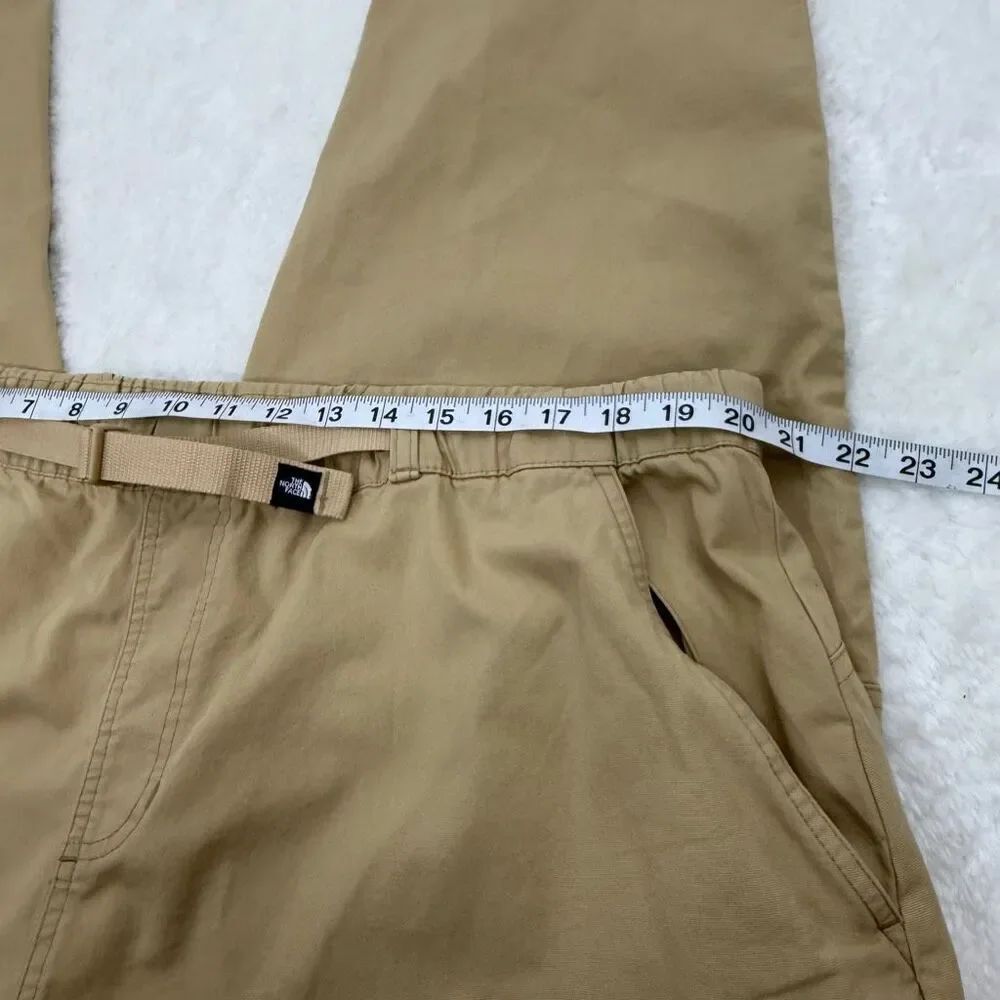 The North Face Women’s Beta Utility Belted Khaki Pants Integrated Webbing Belt - - Picture 13 of 15